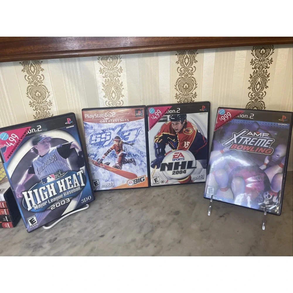 Vintage PlayStation2 Games Discs | Driving Sports Hunts Guitar He | Upick 2 $17